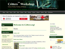 Tablet Screenshot of critters.org